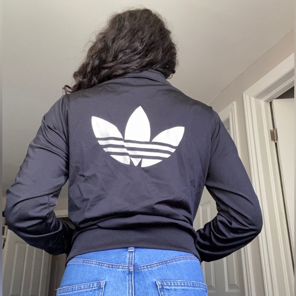 Original Adidas Superstar zip-up, black, size L youth, excellent condition - Picture 2 of 5